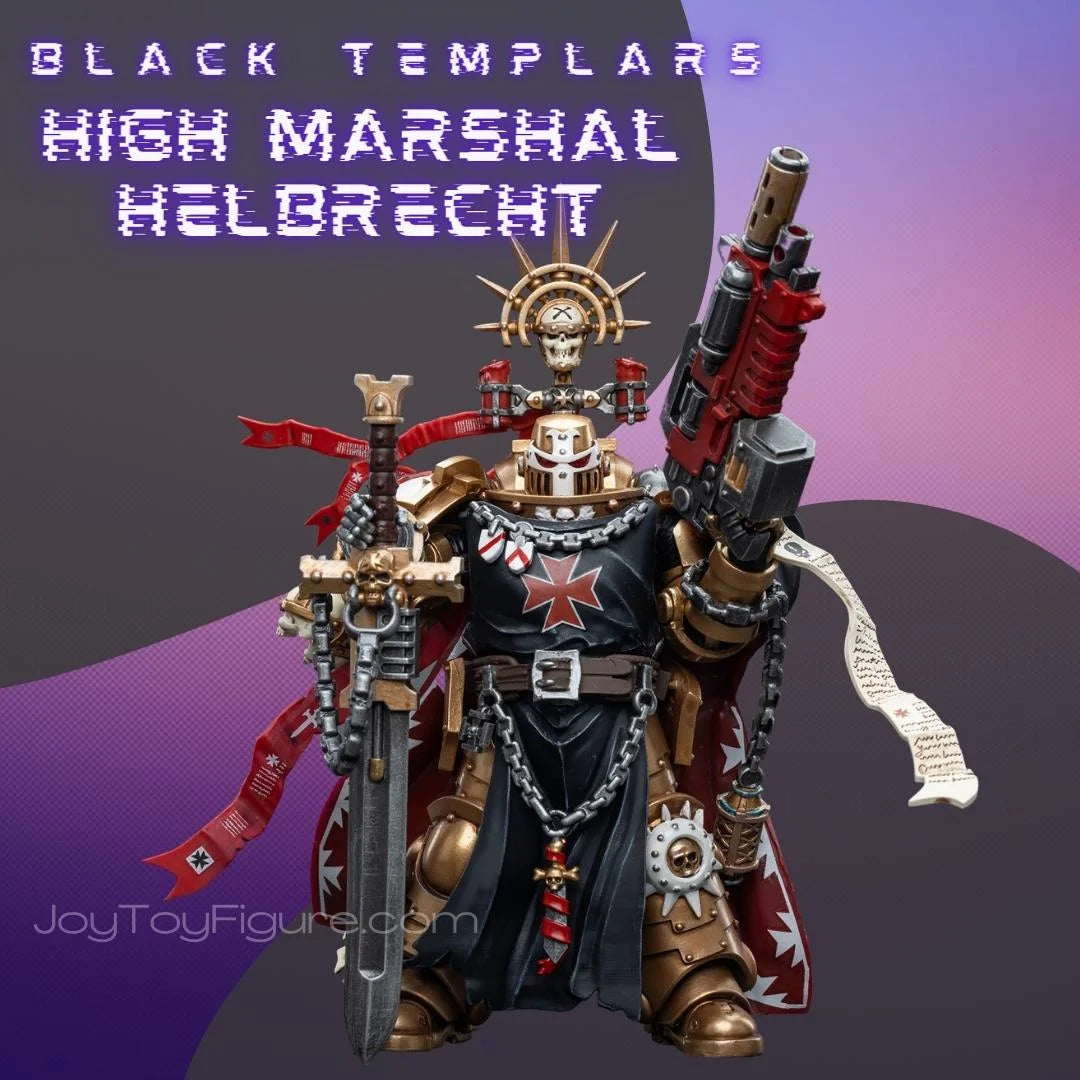 New High Marshal Helbrecht Black Templars Warhammer 40K OOP New High Marshal Helbrecht Black Templars Warhammer 40K OOP