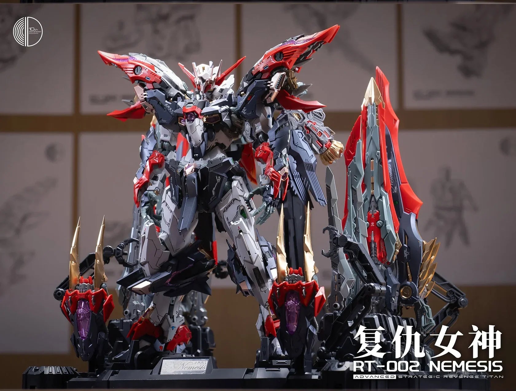 In ERA+: RT-002 Nemesis Goddess 1/100 Model Kit