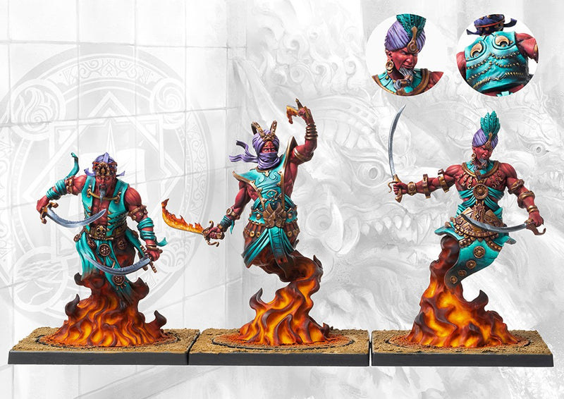 Sorcerer Kings: Efreet Sword Dancers / Flamecasters