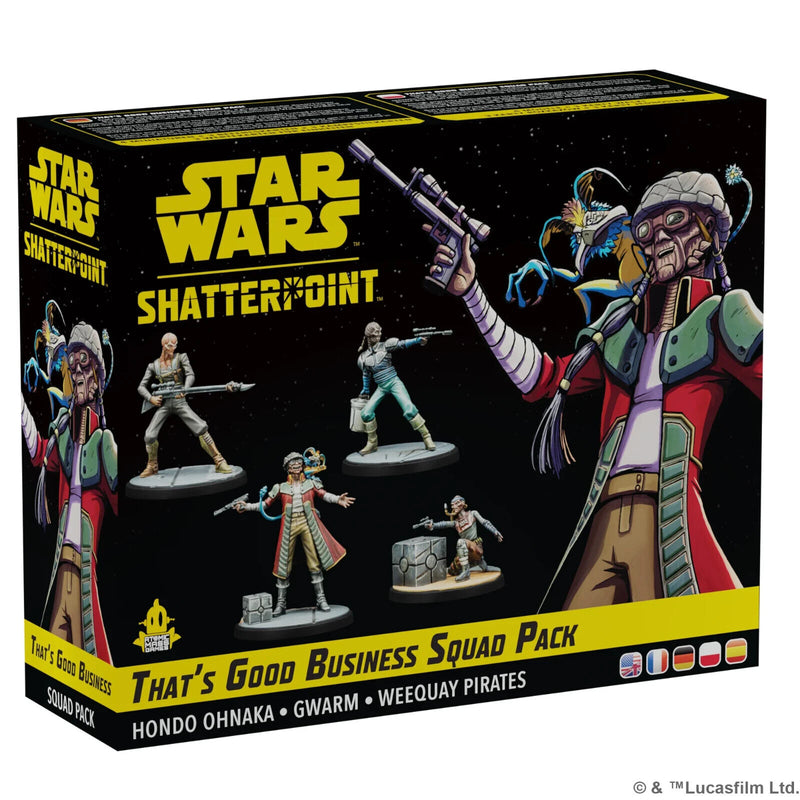 Star Wars Shatterpoint: That's Good Business Squad Pack- Ohnaka Gang