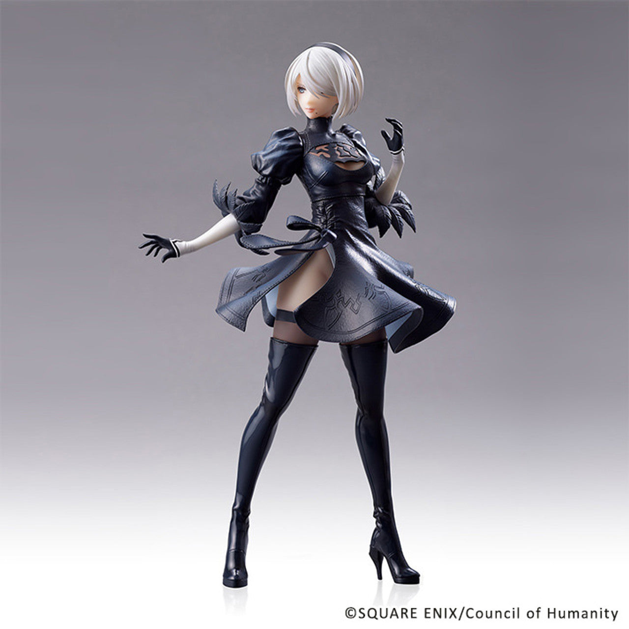 Nier Automata: 2B (YoRHa No.2 Type B) No Goggles Ver.1.1A Statuette (C