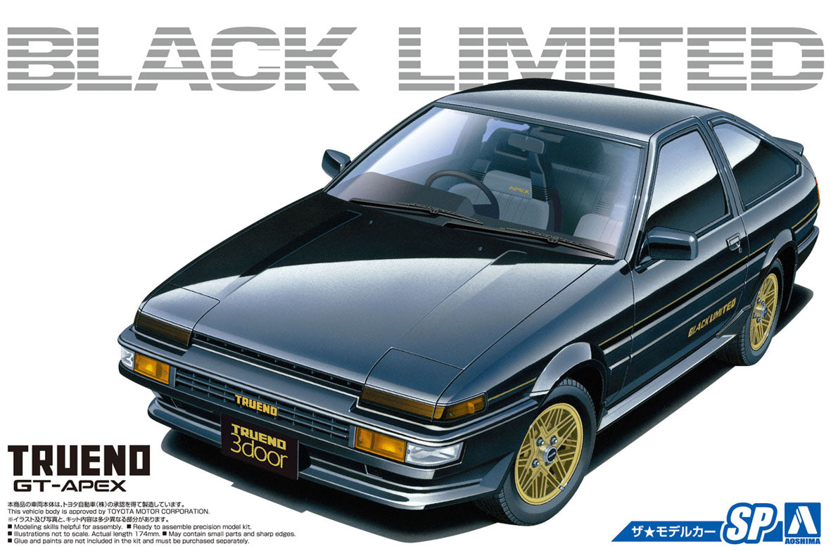 AOSHIMA 06141 1/24 MC#5 Toyota AE86 Sprinter Trueno GT-APEX '85 EUR 33,23 - DE AOSHIMA 06141 1/24 MC#5 Toyota AE86 Sprinter Trueno GT-APEX '85 EUR 33,23 - DE