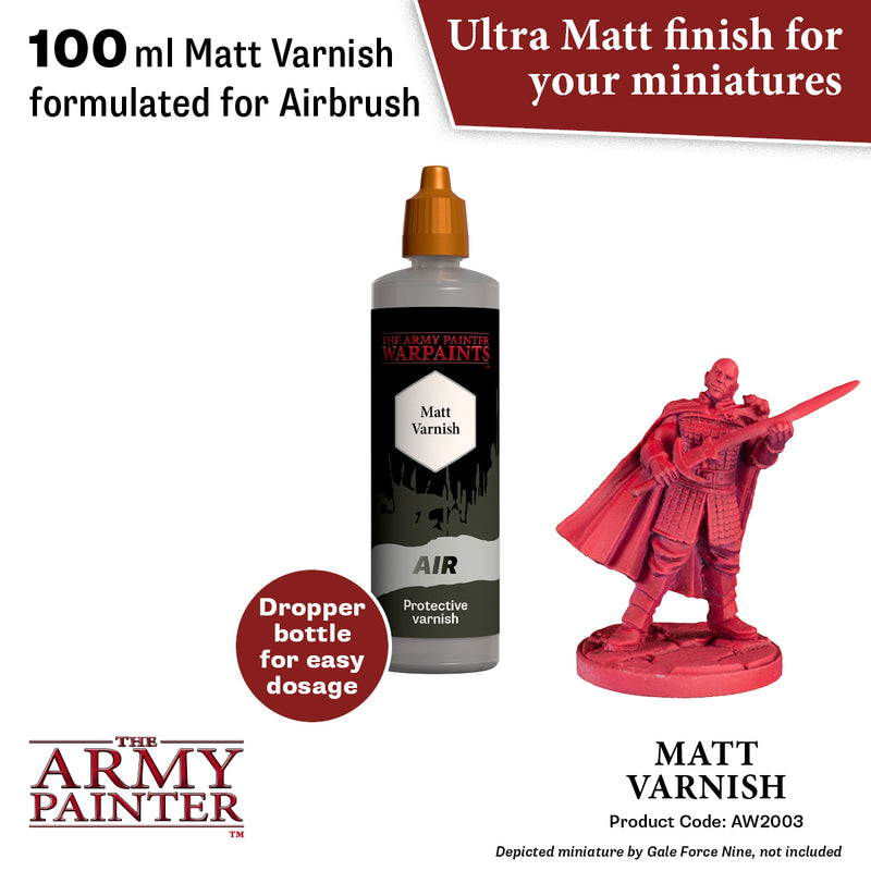 Army Painter: Air Anti-Shine Matt Varnish