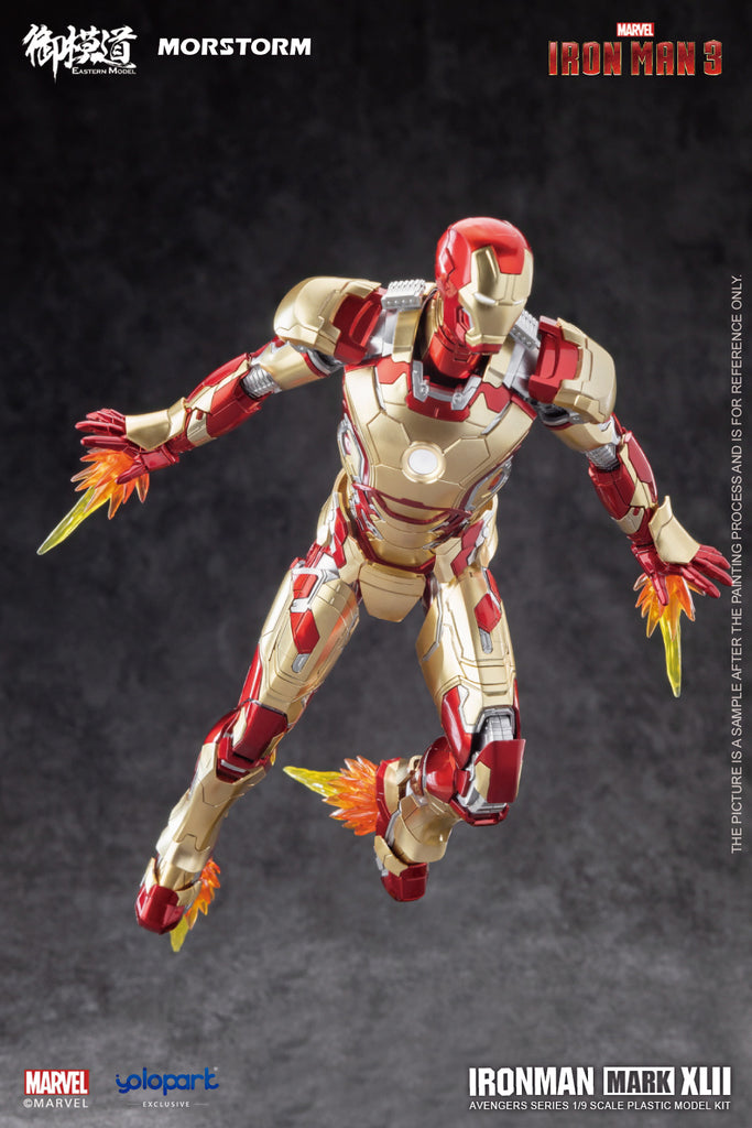 E-Model: Morstorm X Iron Man MK42 1/9 Model Kit