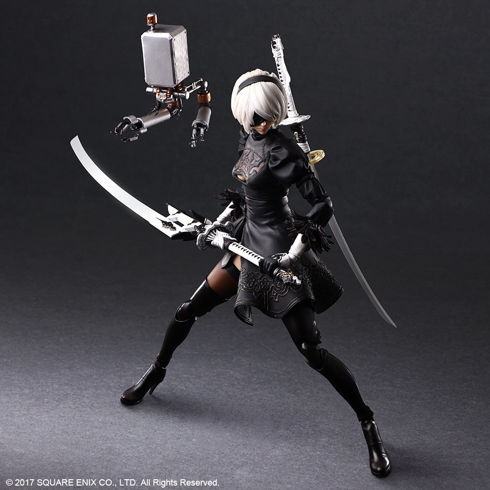 Nier Automata: 2B (YoRHa No.2 Type B Deluxe Ver.) PLAY ARTS Kai Figure
