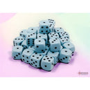 Chessex Dice: Opaque Pastel Blue/Black 36D6