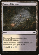 Scoured Barrens (NEO-274) [Kamigawa: Neon Dynasty] Foil