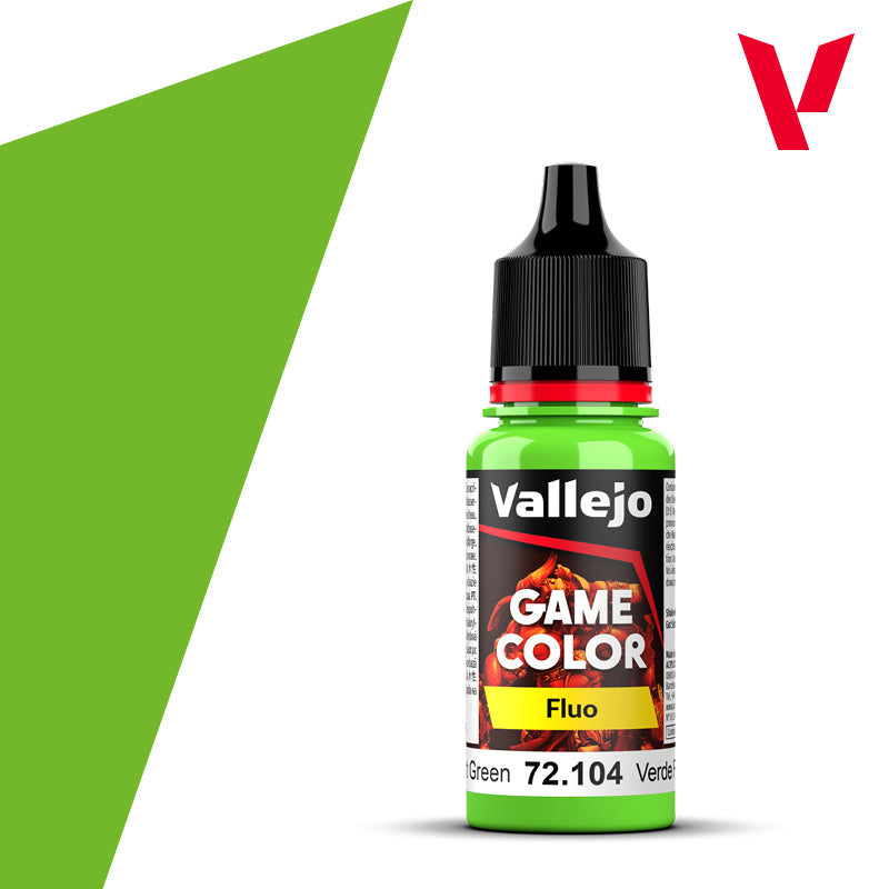 Game Color Fluorescent: 72.104 Green