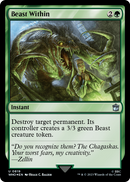 Beast Within (Surge Foil) (WHO-819) [Doctor Who] Foil