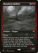 Manaform Hellkite (DBL-437) [Innistrad: Double Feature] Foil