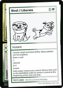 Bind // Liberate (No PW Symbol) (CMB1-088) [Mystery Booster Playtest Cards 2021]