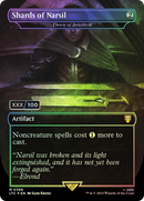 Shards of Narsil - Thorn of Amethyst (Serial Numbered) (LTC-386) (Borderless) [Tales of Middle-earth Commander] Foil
