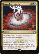 Incandescent Aria (PPSNC-192) [Promo Pack: Streets of New Capenna Promos] Foil