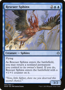 Rescuer Sphinx (WAR-065) [War of the Spark] Foil