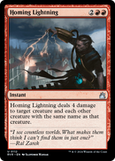 Homing Lightning (RVR-112) [Ravnica Remastered] Foil