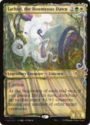 Lathiel, the Bounteous Dawn (Halo Foil) (MUL-180) (Showcase) [Multiverse Legends] Foil