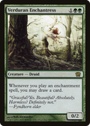 Verduran Enchantress (8ED-285★) [8th Edition]