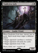 Vindictive Lich (CMM-196) [Commander Masters]
