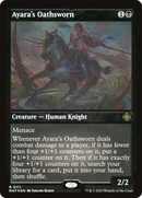 Ayara's Oathsworn (Foil Etched) (MAT-111) [March of the Machine: The Aftermath] Foil