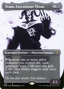 Vraan, Executioner Thane (Showcase) (ONE-309) (Borderless) [Phyrexia: All Will Be One]