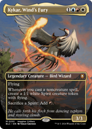 Kykar, Wind's Fury (Borderless) (BLC-091) [Bloomburrow Commander]