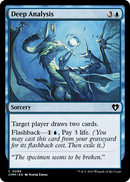 Deep Analysis (CMM-086) [Commander Masters] Foil