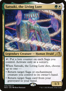 Satsuki, the Living Lore (NEO-235) [Kamigawa: Neon Dynasty] Foil