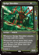 Hedge Shredder (Showcase) (DSK-320) [Duskmourn: House of Horror] Foil