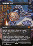 Imperial Seal (Borderless) (2X2-354) [Double Masters 2022] Foil