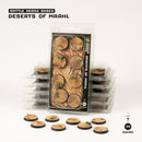 GamersGrass Battle Ready Bases: Desert of Maahl (25-170mm)