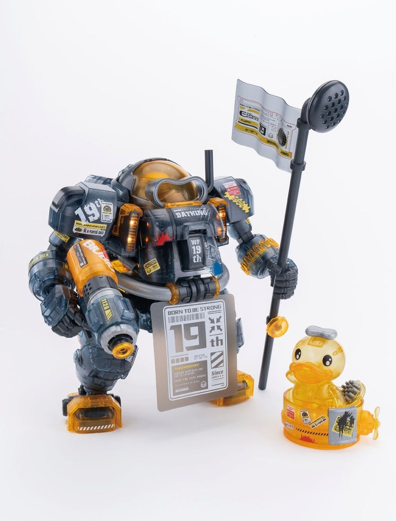 E-Model: SHENGGE SOSKILL x ULTRA EGG SpaDuck [19th Anniversary Black Samurai Limited Edition] Plastic Model Kit