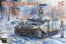 Border Model: 1/35 Pz.Bef.Wg.III Ausf.K with Schurzen (2 in 1)