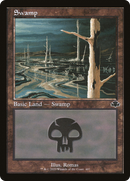 Swamp (DMR-407) (Retro Frame) [Dominaria Remastered] Foil