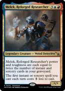Melek, Reforged Researcher (PRE-430) [Murders at Karlov Manor] Foil