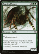 Sentinel Spider (CMR-253) [Commander Legends] Foil