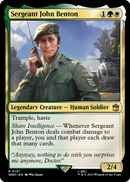 Sergeant John Benton (WHO-157) [Doctor Who] Foil