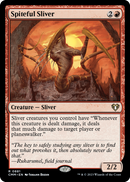 Spiteful Sliver (CMM-881) [Commander Masters]