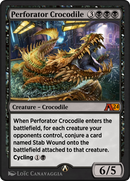 Perforator Crocodile (YMKM-011) [Alchemy: Murders at Karlov Manor ]