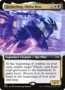 Greasefang, Okiba Boss (Extended Art) (NEO-485) [Kamigawa: Neon Dynasty]