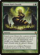 Green Sun's Zenith (MBS-081) [Mirrodin Besieged] Foil