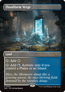 Floodfarm Verge (Borderless) (DSK-330) [Duskmourn: House of Horror] Foil