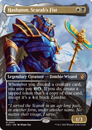 Hashaton, Scarab's Fist (Borderless) (DRC-001) [Commander: Aetherdrift]
