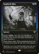 Inspired Idea (DBL-331) [Innistrad: Double Feature] Foil