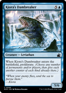 Kiora's Dambreaker (RVR-048) [Ravnica Remastered] Foil