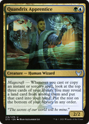 Quandrix Apprentice (STX-216) [Strixhaven: School of Mages] Foil