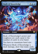 Body of Knowledge (Extended Art) (CMR-631) [Commander Legends] Foil