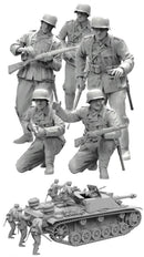 Border Model: 1/35 WWII German Tank Desant Troops