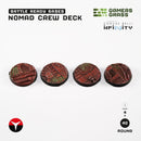 GamersGrass Battle Ready Bases: Nomad Crew Deck (Infinity)