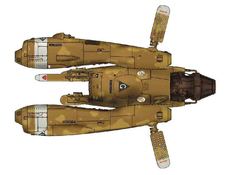 Maschinen Krieger: Ma.K. Antigravity Armored Raider Pkf.85 Falke 1/20 Scale Model Kit