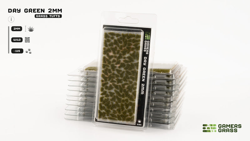 GamersGrass: Dry Green (2mm) (New)